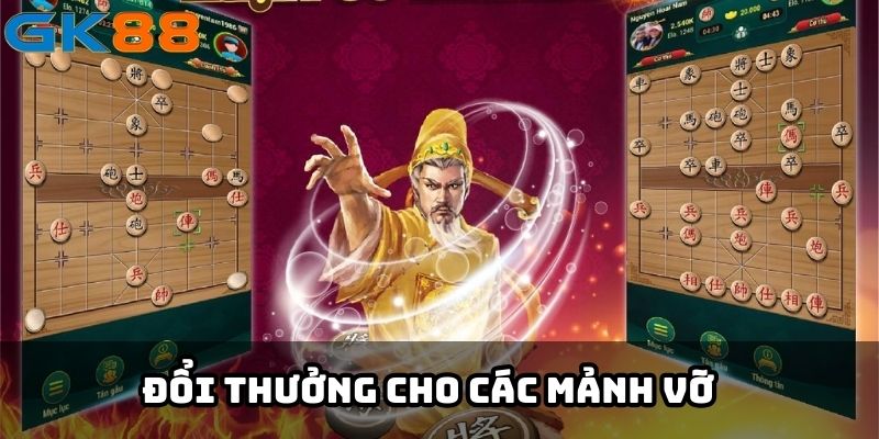 Đổi thưởng cho các mảnh vỡ