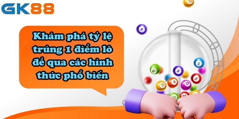 Khám phá tỷ lệ trúng 1 điểm lô đề qua các hình thức phổ biến